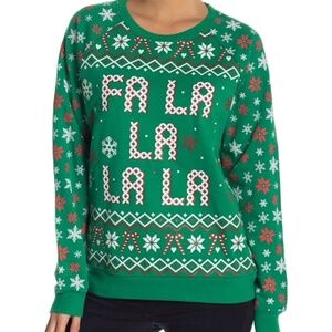 **FREEZE* Green Light-Up Ugly Christmas Sweater Size XS